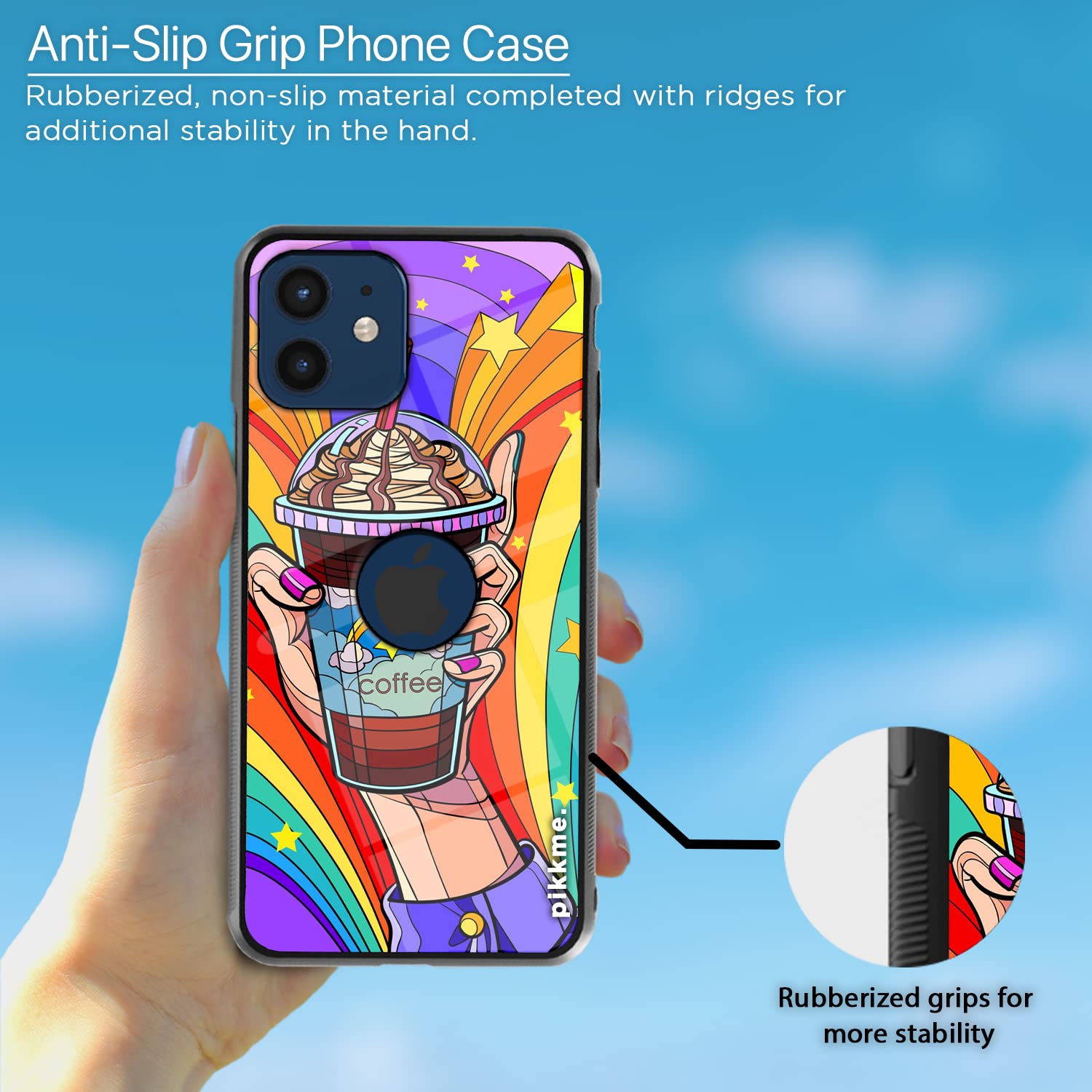 iPhone 12 Mini Hybrid mobile back cover by Pikkme – photo 5