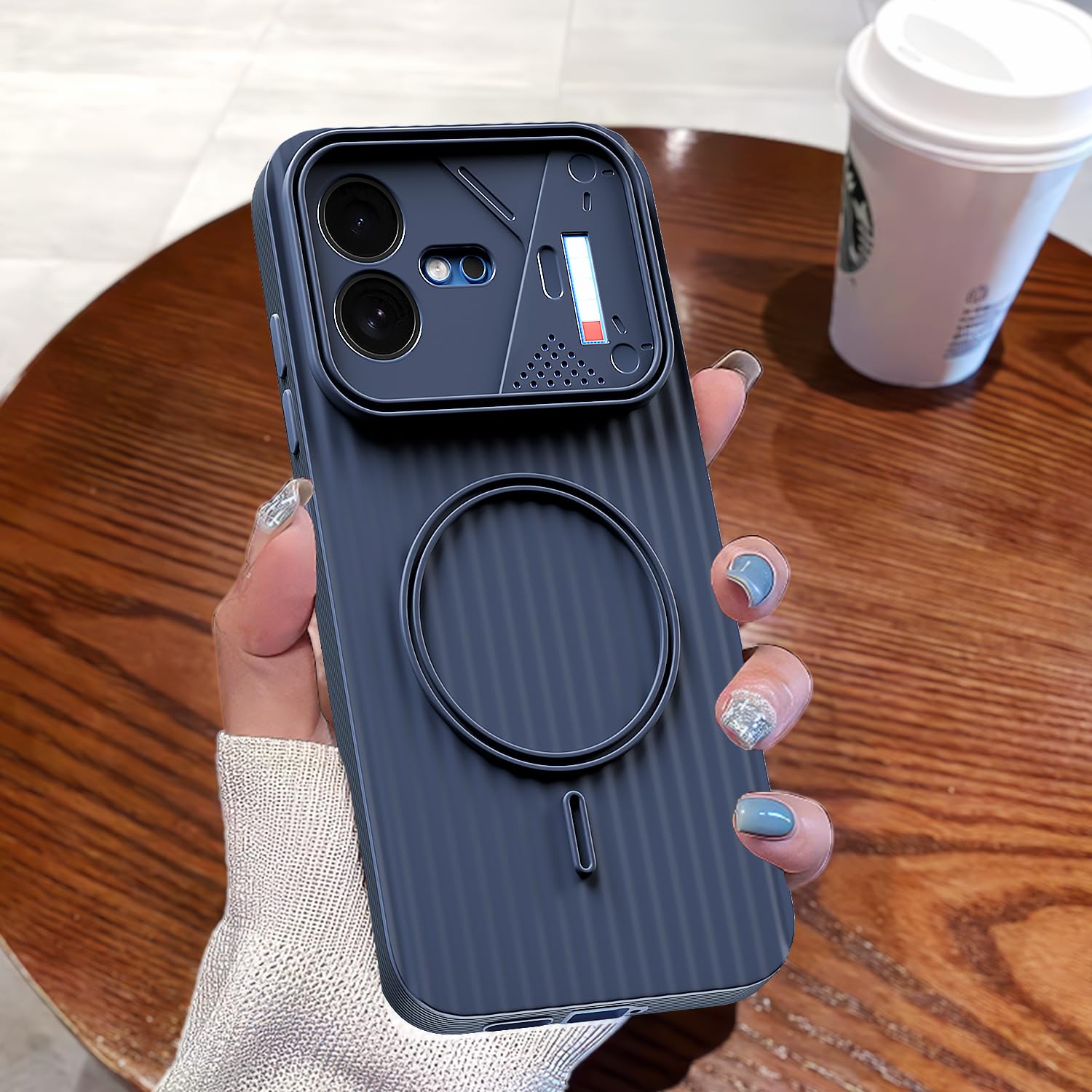 Pikkme Nothing Phone 4b 5G blue phone cover – photo 7