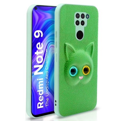 Green Cat mobile back cover for Redmi Note 9 – Pikkme