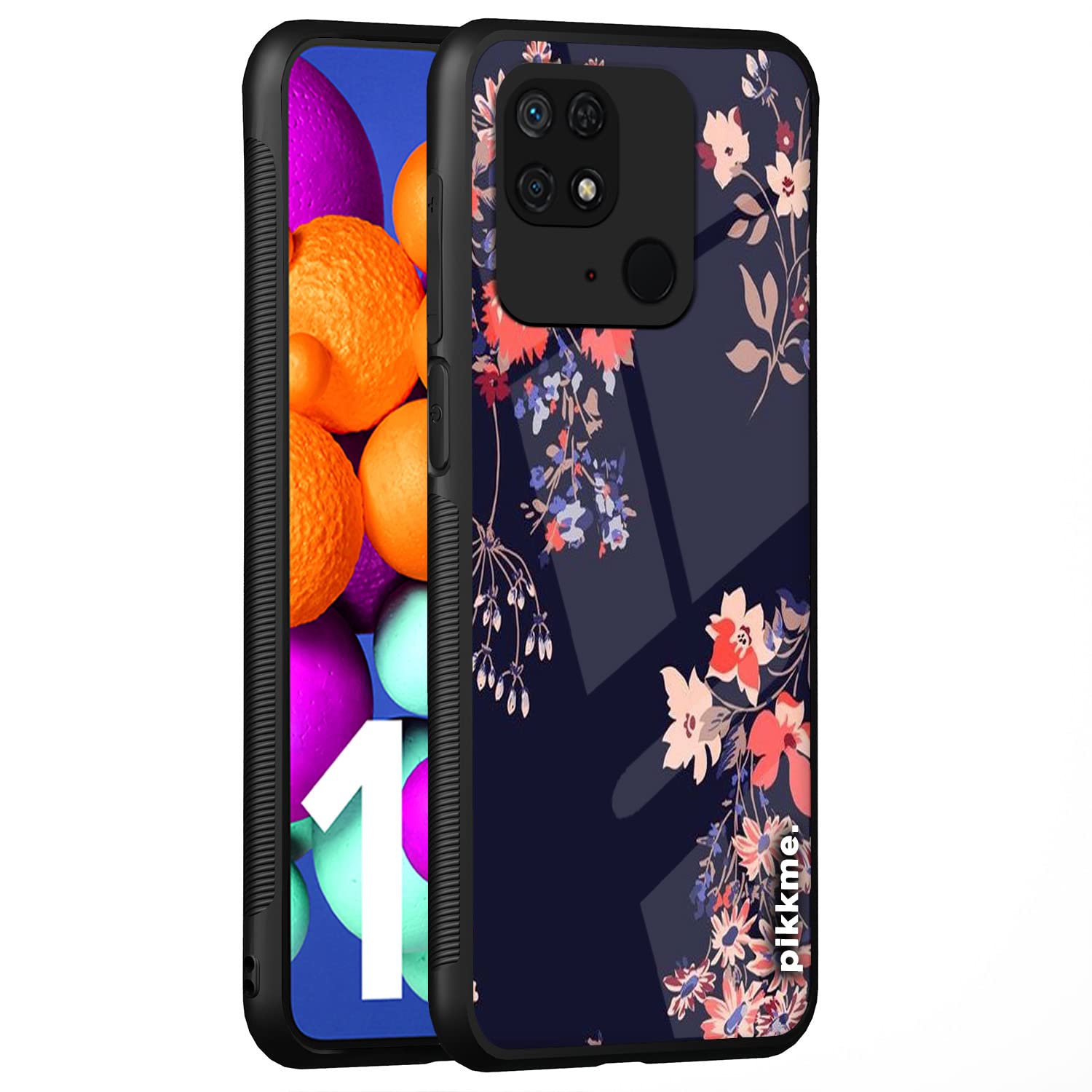 Pikkme Flower mobile cover for Redmi 10/10 Power