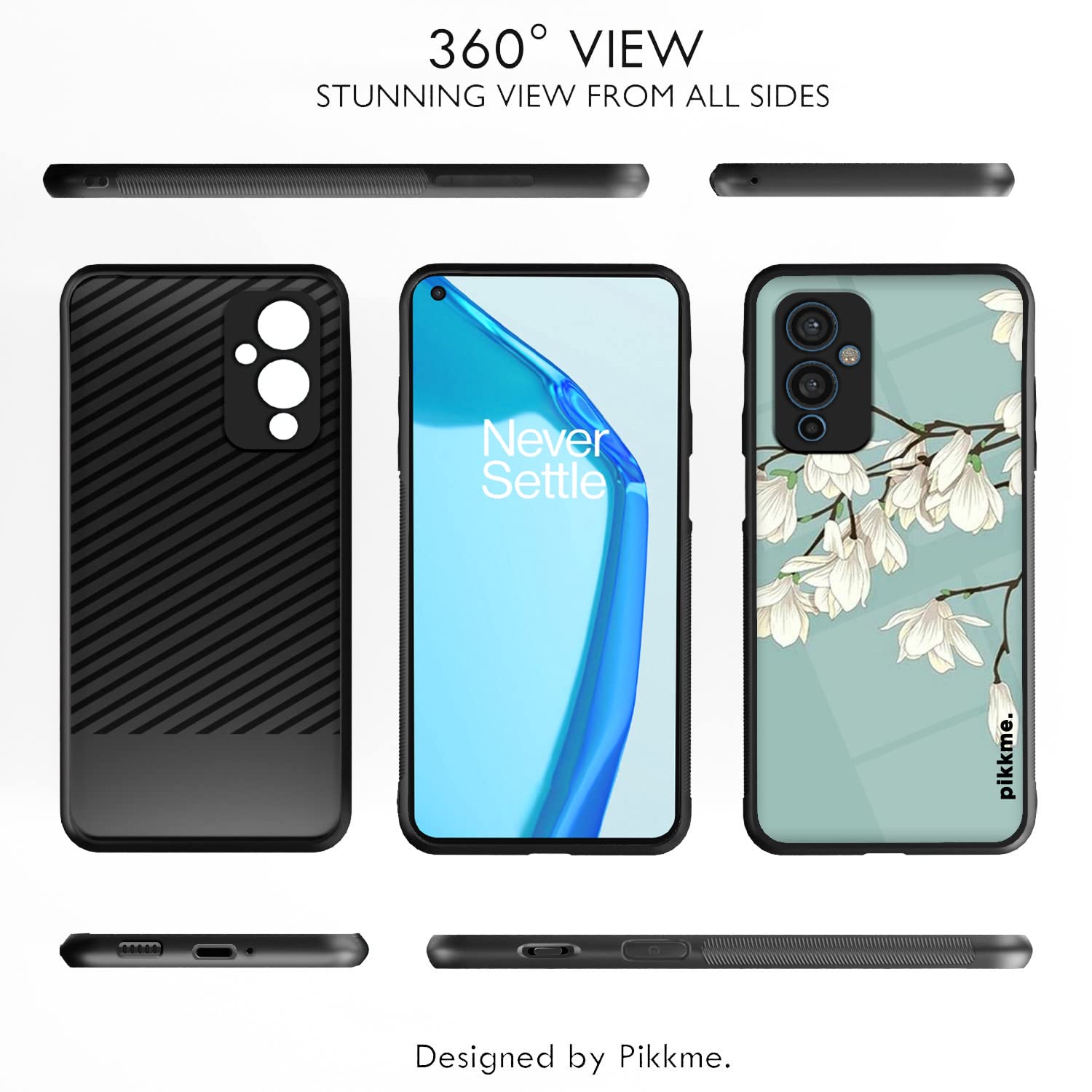 Flower Back cover for OnePlus 9 – Pikkme – photo 2
