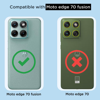 Moto Edge 70 Fusion 5G MagSafe back cover in transparent mag-safe by Pikkme – photo 4