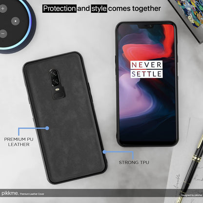 Pikkme OnePlus 6 grey mobile back cover – photo 5