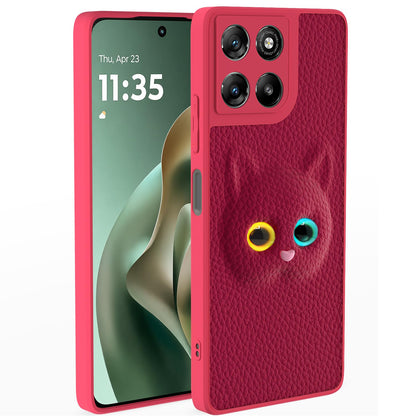 Moto G67 Power/G57 Power 5G mobile back cover in pink by Pikkme