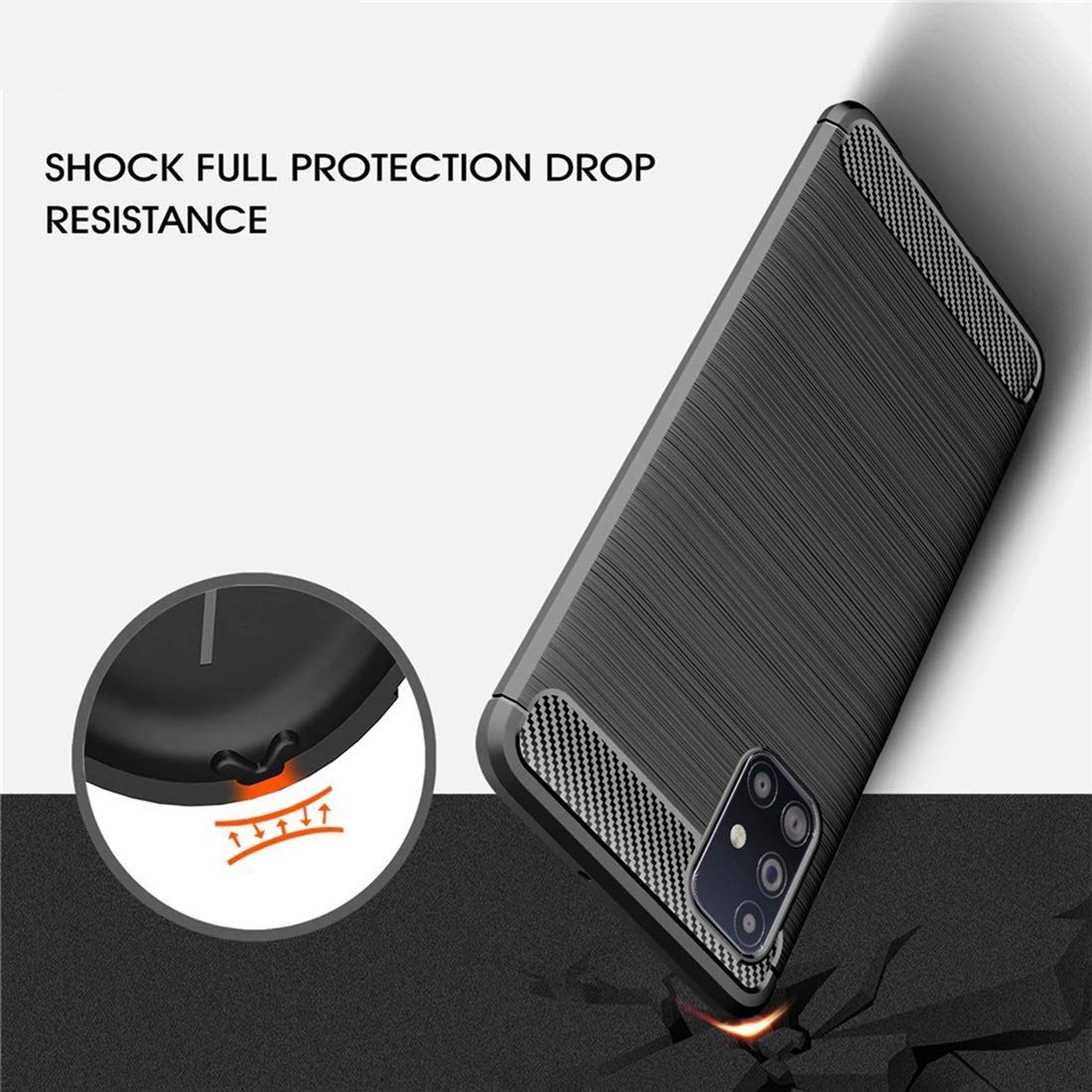 Pikkme Samsung M51 black mobile back cover – photo 2