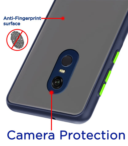 Pikkme blue Hybrid back cover for Redmi Note 5 – photo 3
