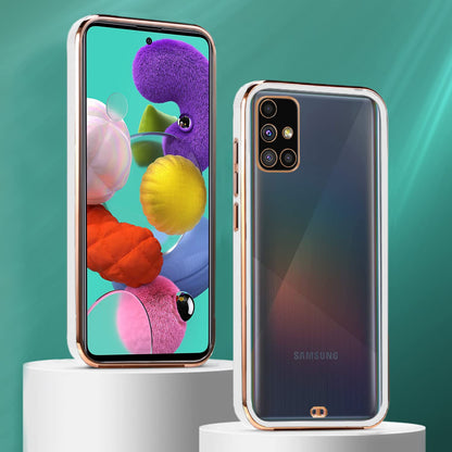 Samsung A51 Chrome phone cover in white by Pikkme – photo 3