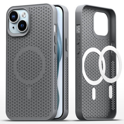 Pikkme grey mobile cover for iPhone 15