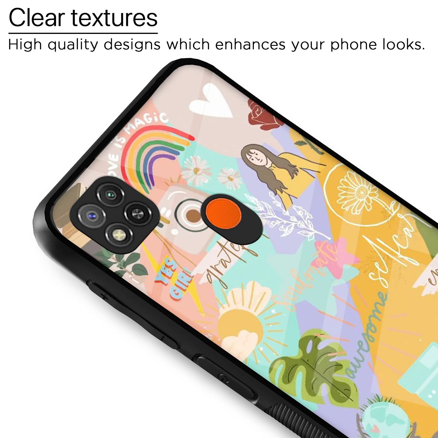 Redmi 10A/9, Poco C31 Hybrid mobile back cover by Pikkme – photo 4