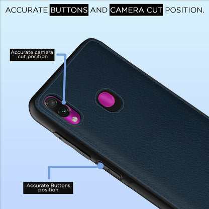 Blue Leather back cover for Redmi Note 7 Pro/Note 7/Note 7S – Pikkme – photo 6