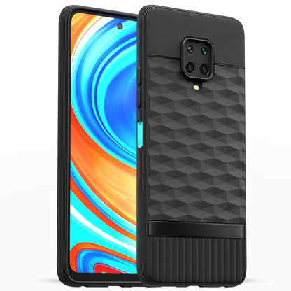 Redmi Note 10 Lite/Note 9 Pro/Pro Max/Poco M2 Pro Silicone back cover in black by Pikkme