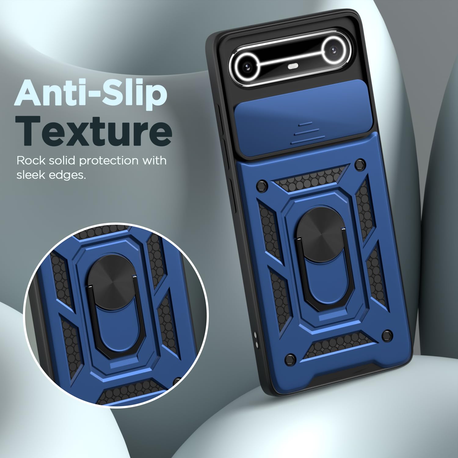 Blue D10 Camera Shield back cover for Tecno Pova – Pikkme – photo 7