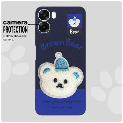 Pikkme blue Plush Patch back cover for Oppo A6X/K14x – photo 6
