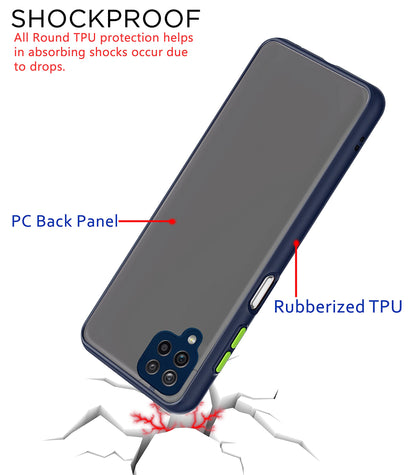 Pikkme blue mobile back cover for Samsung M12/A12/F12 – photo 4
