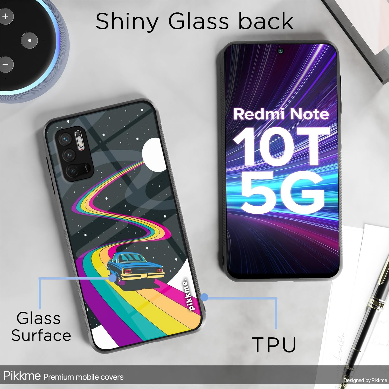 Pikkme Redmi Note 10T/Poco M3 Pro 5G Hybrid mobile cover – photo 3