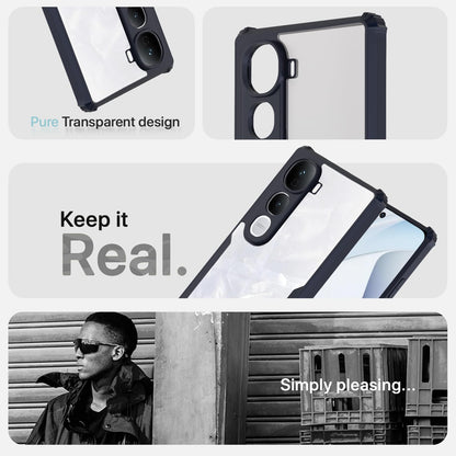 Vivo Y400 Pro 5G Ultra Clear mobile back cover in blue by Pikkme – photo 4