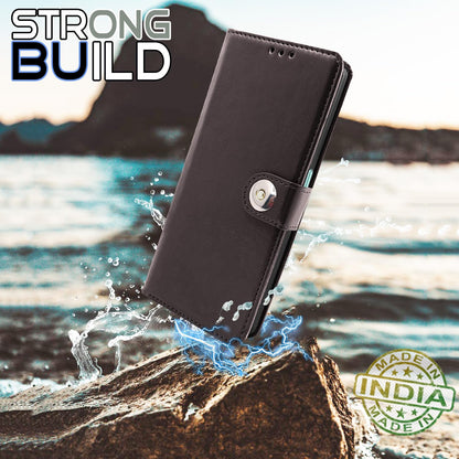 Pikkme OnePlus Nord CE 2 Lite 5G Wallet button coffee wallet flip cover – photo 2