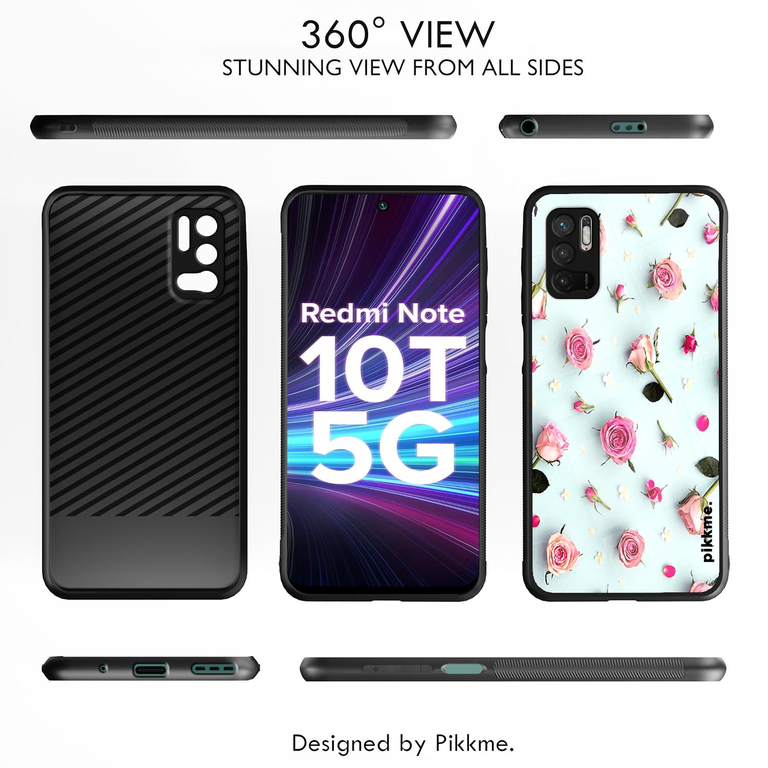 Pikkme Flower back cover for Redmi Note 10T/Poco M3 Pro 5G – photo 2