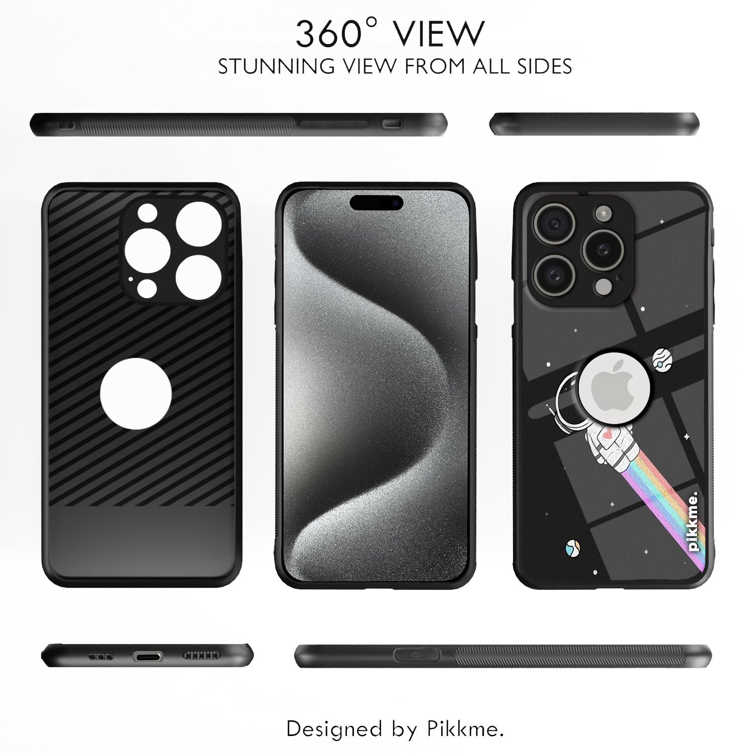 Pikkme Hybrid mobile back cover for iPhone 15 Pro – photo 2