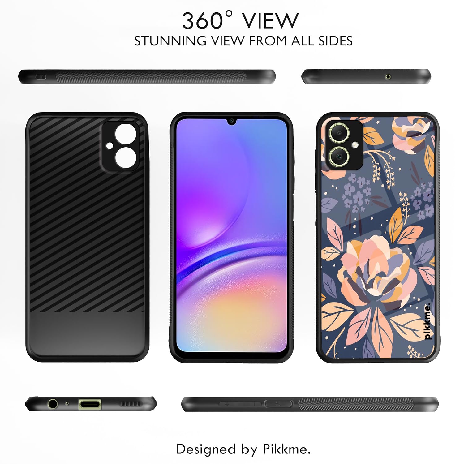 Pikkme Samsung A05/M05/F05 Flower phone cover – photo 2