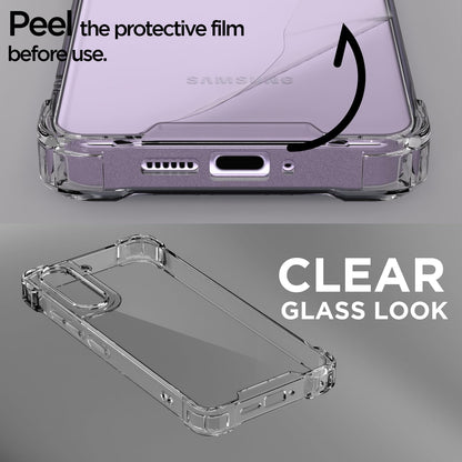 Samsung S21 FE 5G mobile back cover in transparent by Pikkme – photo 3