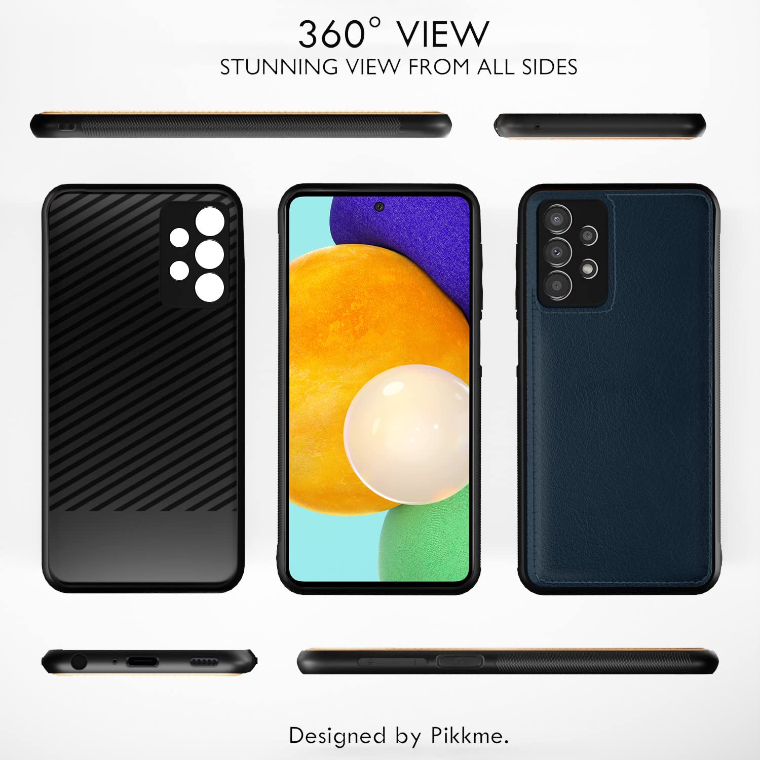 Pikkme blue mobile back cover for Samsung A52/A52s 5G – photo 3