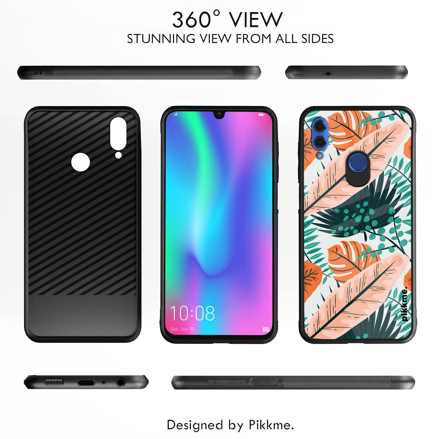 Pikkme Flower mobile back cover for Honor 10 Lite – photo 2