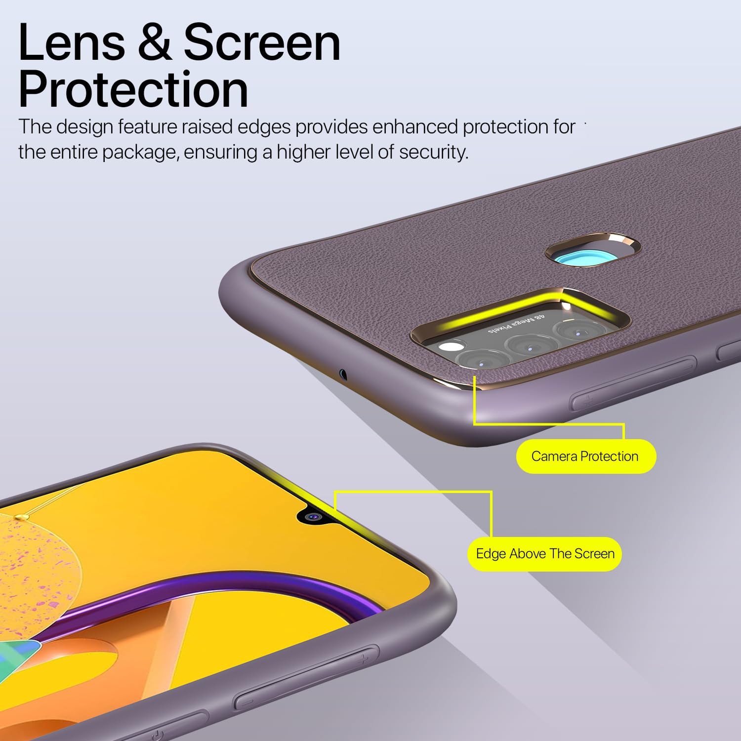 Pikkme Samsung M30s/M21/M21 2021 purple mobile cover – photo 4
