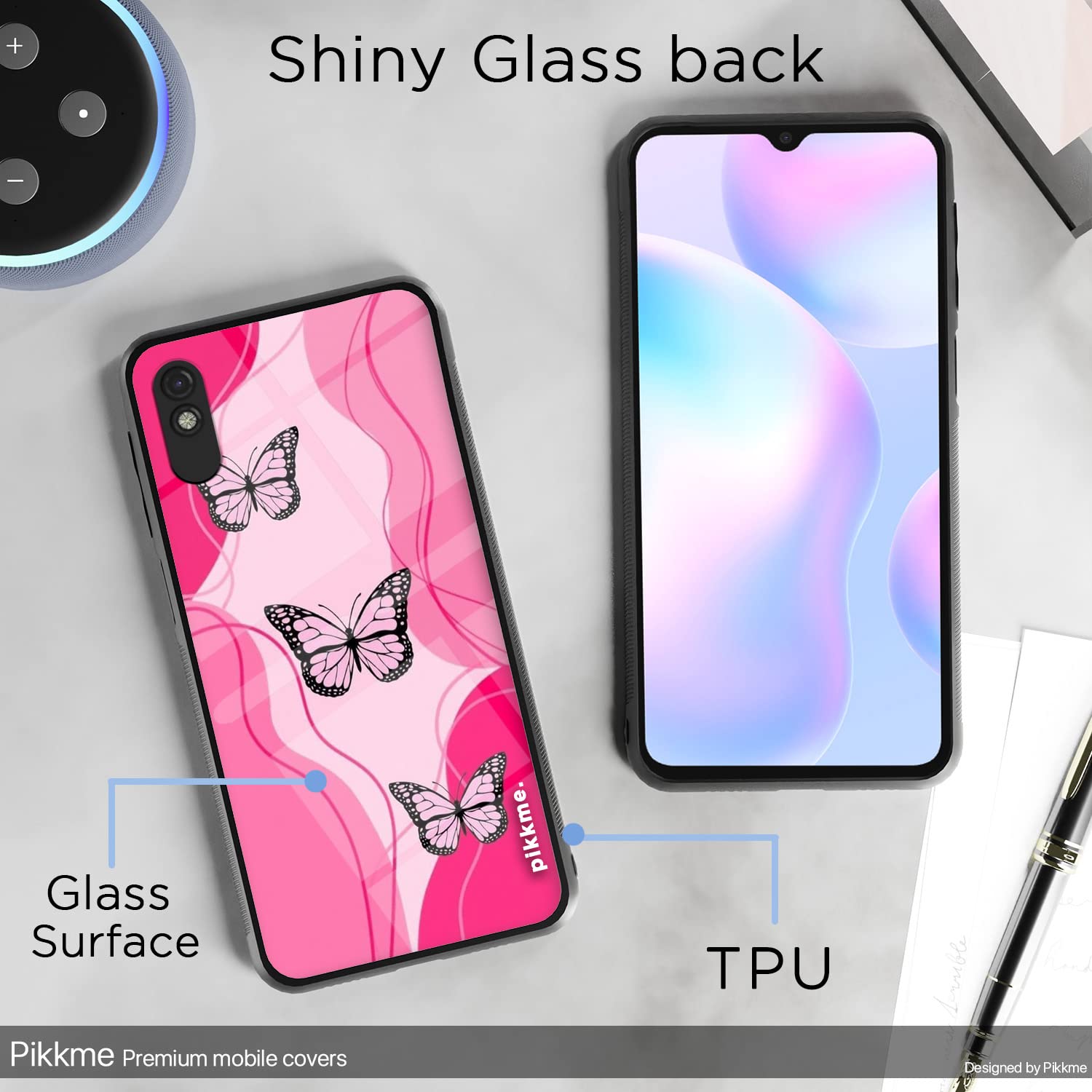 Redmi 9A/9i/9A Sport Hybrid mobile back cover by Pikkme – photo 3