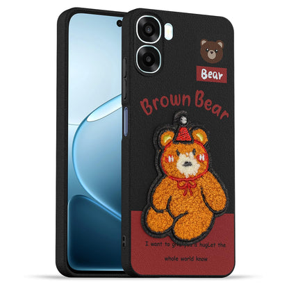 Pikkme Oppo A6X/K14x Plush Patch cherry mobile cover