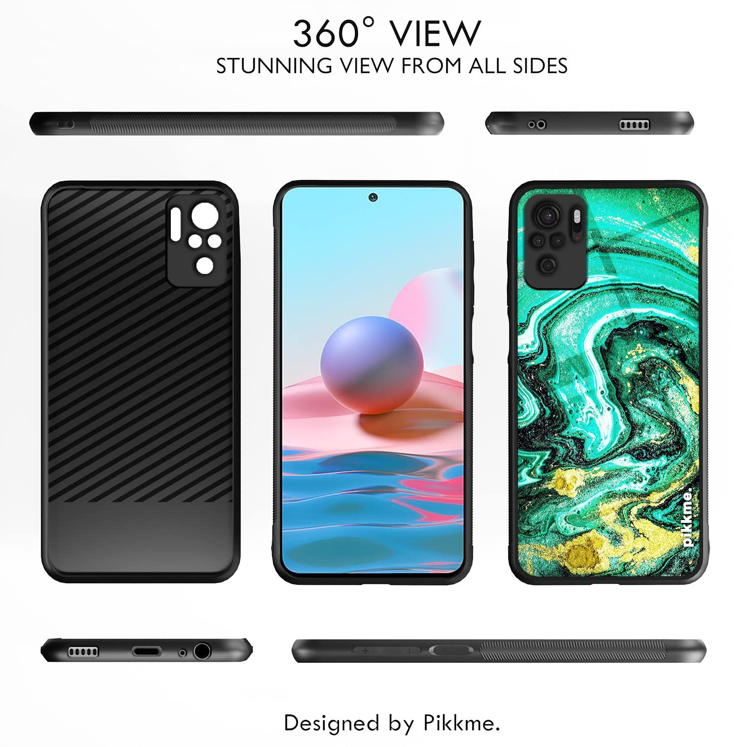 Redmi Note 10/Note 10s Hybrid mobile cover by Pikkme – photo 2