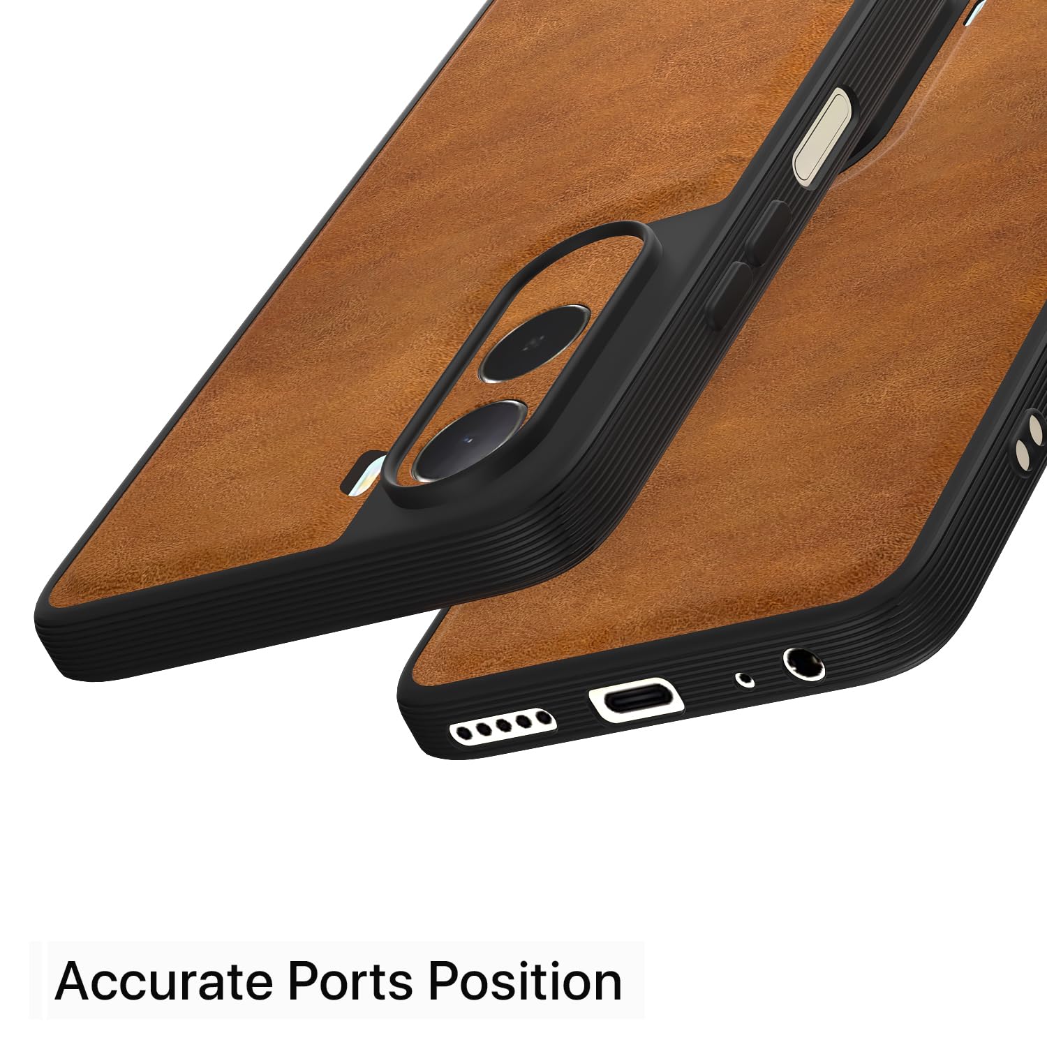 Brown back cover for Redmi A7 Pro/Poco C85x 5G – Pikkme – photo 4