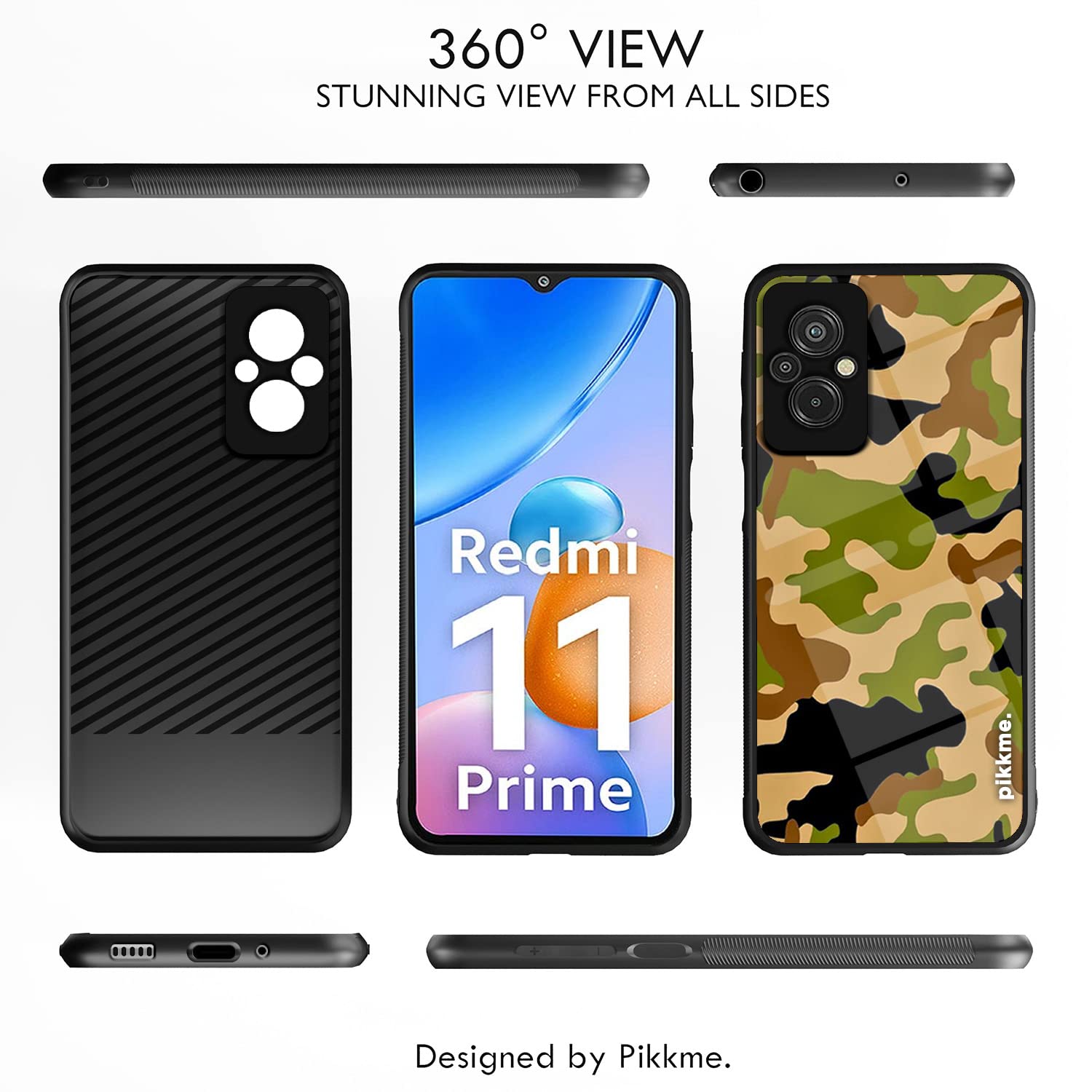 Hybrid Phone cover for Redmi 11 Prime 4G – Pikkme – photo 2