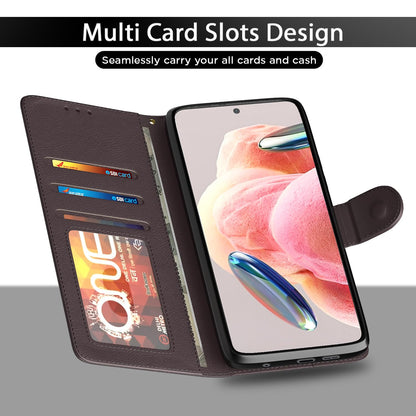 Redmi Note 12 4G flip case in coffee by Pikkme – photo 5