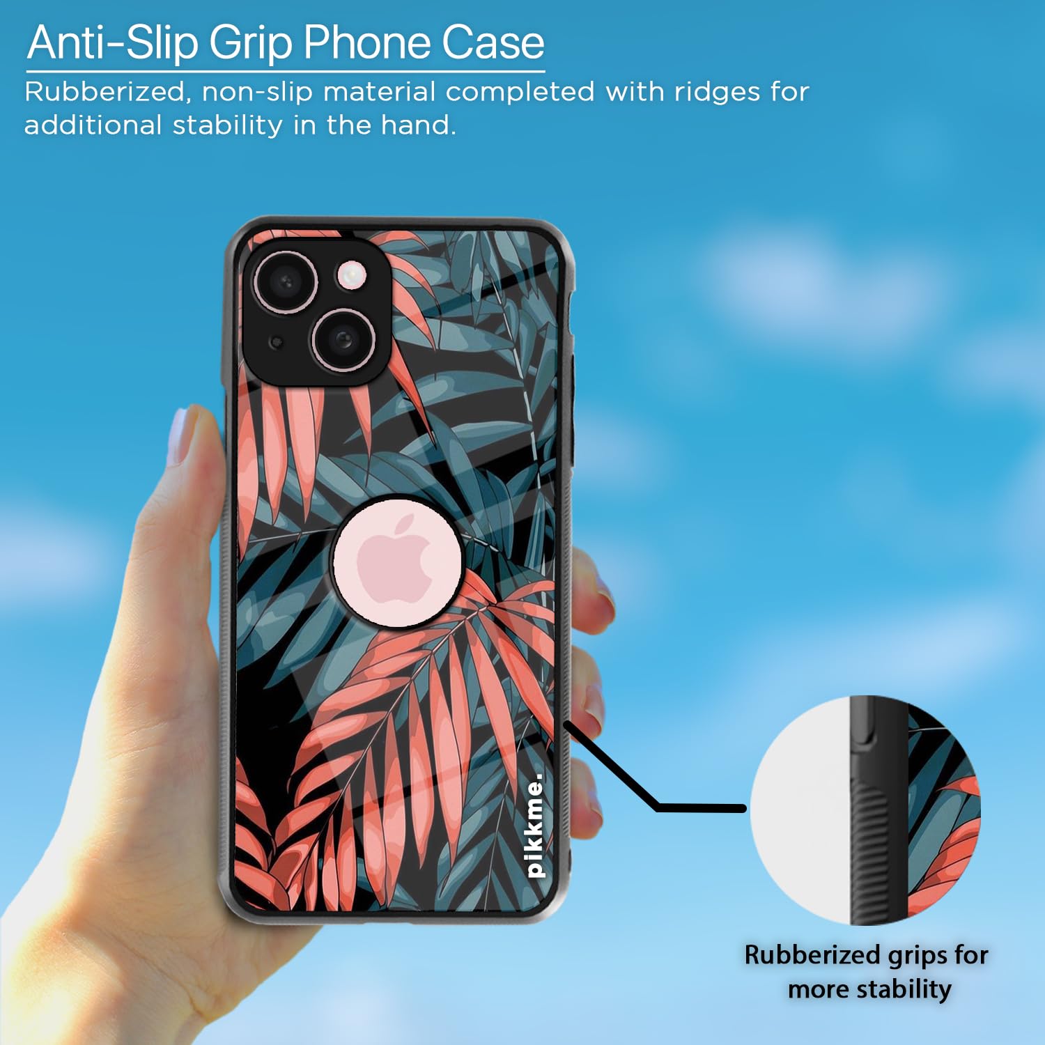Pikkme Flower mobile back cover for iPhone 15 Plus – photo 5