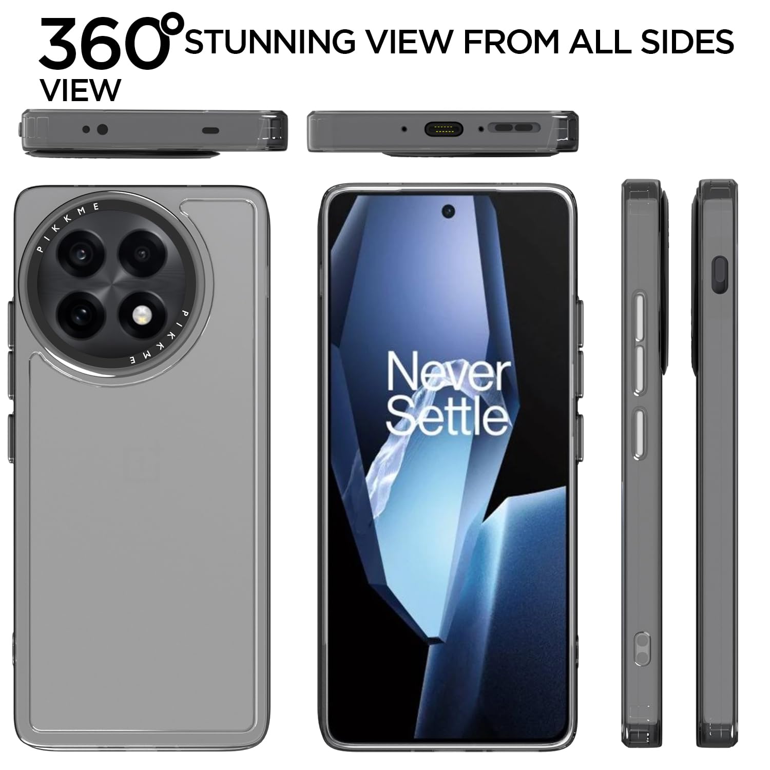 Pikkme OnePlus 13R 5G transparent mobile cover – photo 5