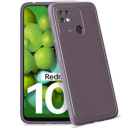 Redmi 10/10 Power back cover in purple by Pikkme