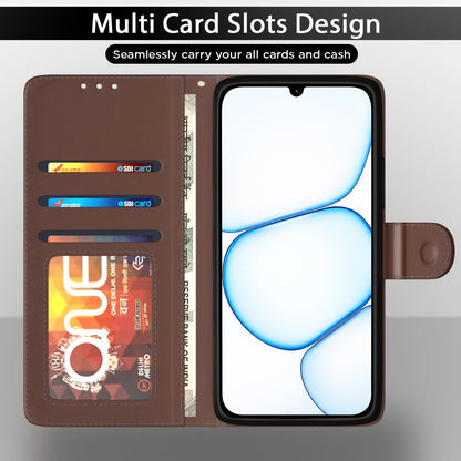 Tan Wallet wallet flip cover for Realme C100x – Pikkme – photo 5