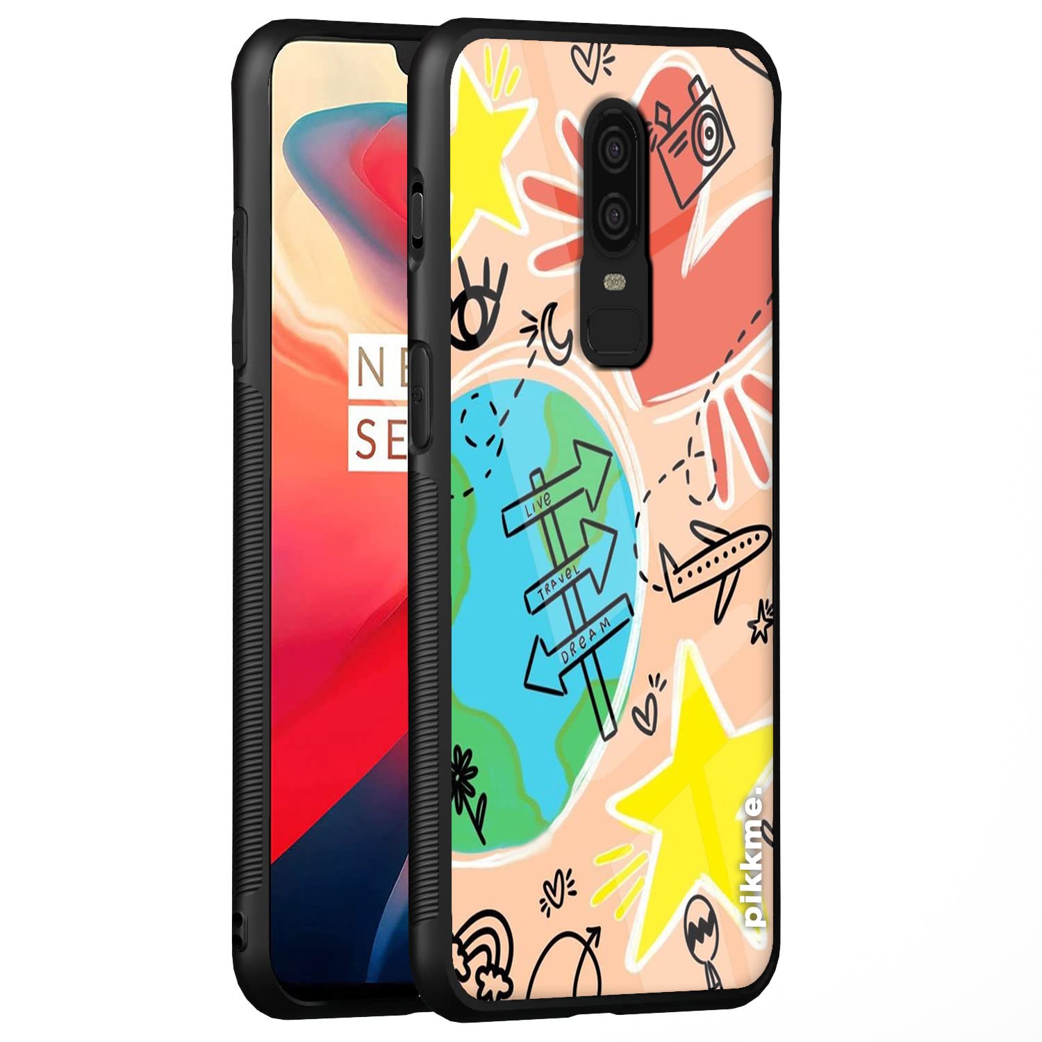 Pikkme OnePlus 6 Hybrid mobile cover