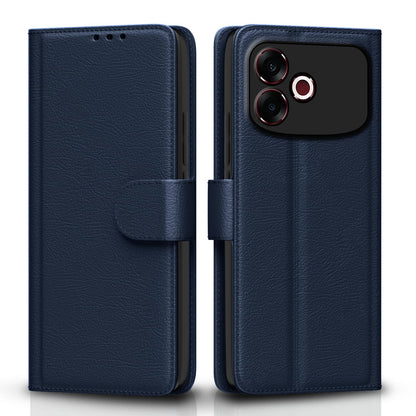 Oppo F33 Pro 5G Wallet flip cover in blue by Pikkme