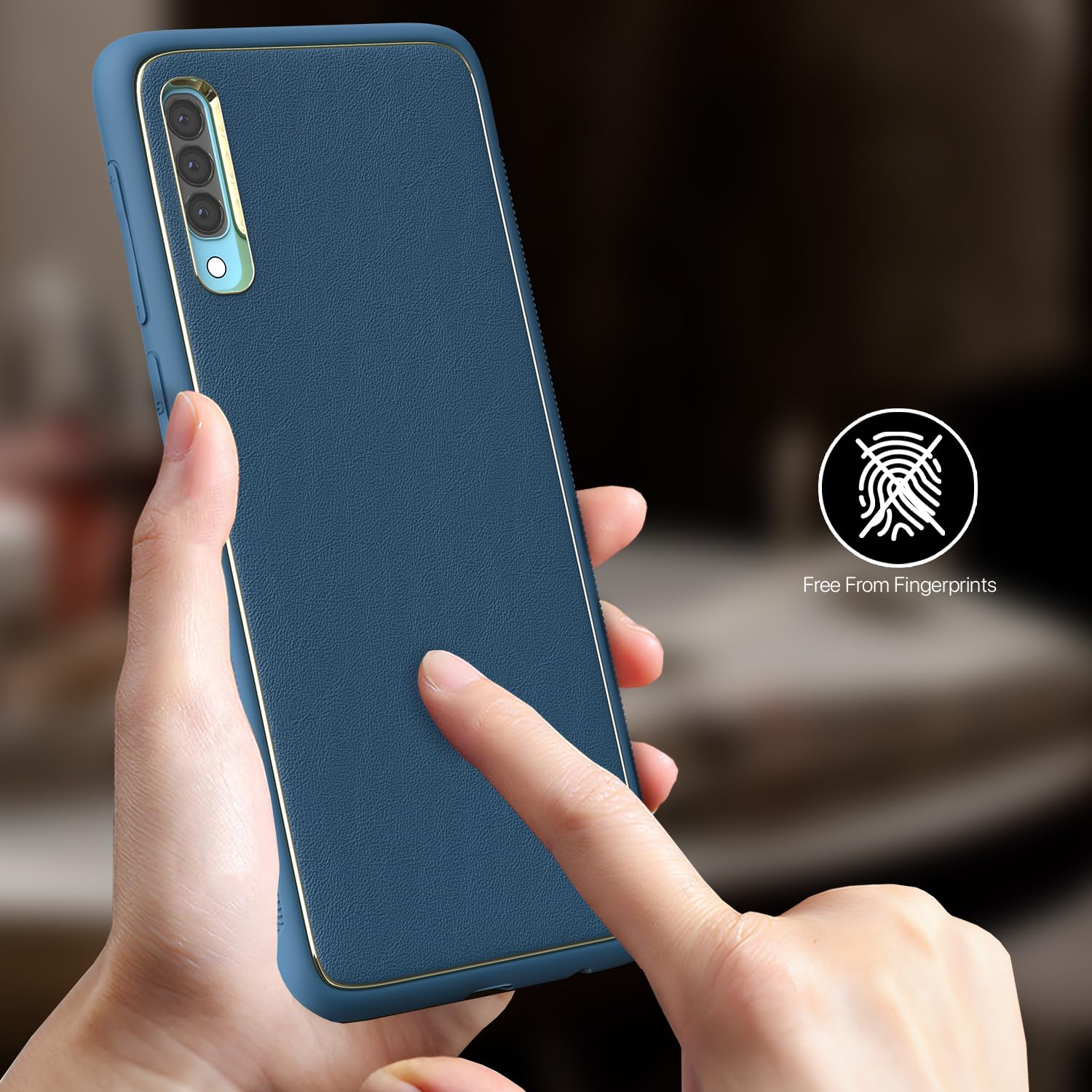 Pikkme Samsung A50/A50s/A30s Chrome blue back cover – photo 7