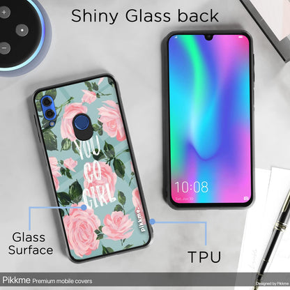 Honor 10 Lite Flower phone cover by Pikkme – photo 3