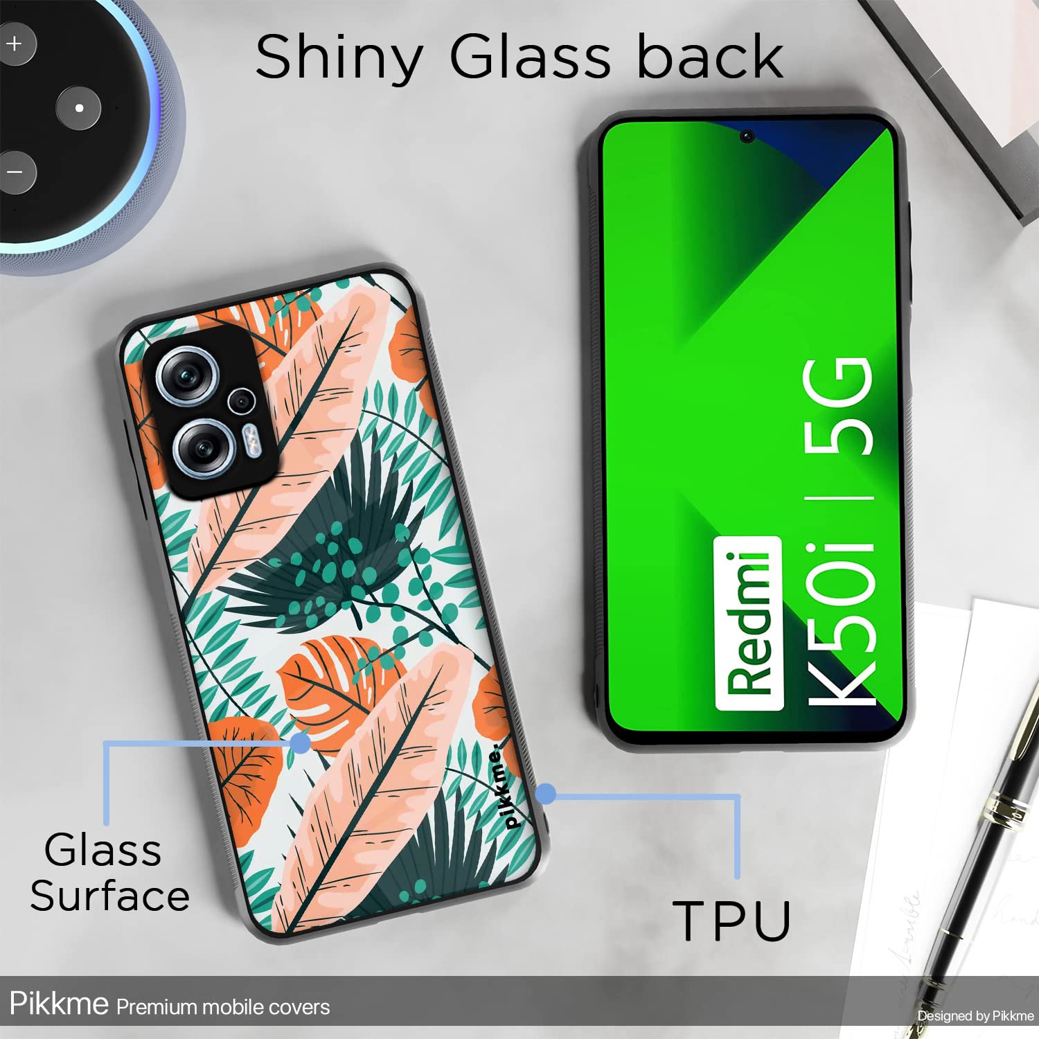 Pikkme Flower back cover for Redmi K50i 5G – photo 3