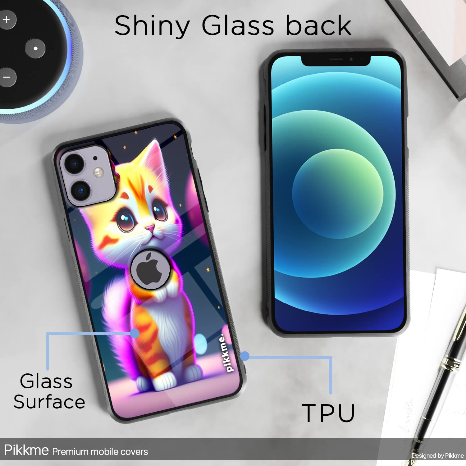 iPhone 12 Cat back cover by Pikkme – photo 3