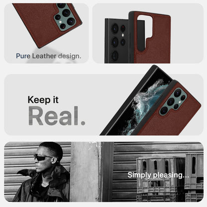 Pikkme brown phone cover for Samsung S22 Ultra – photo 4