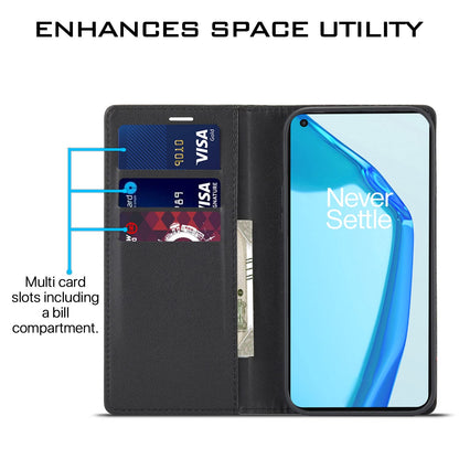 Pikkme black Wallet flip cover for OnePlus 9 – photo 3