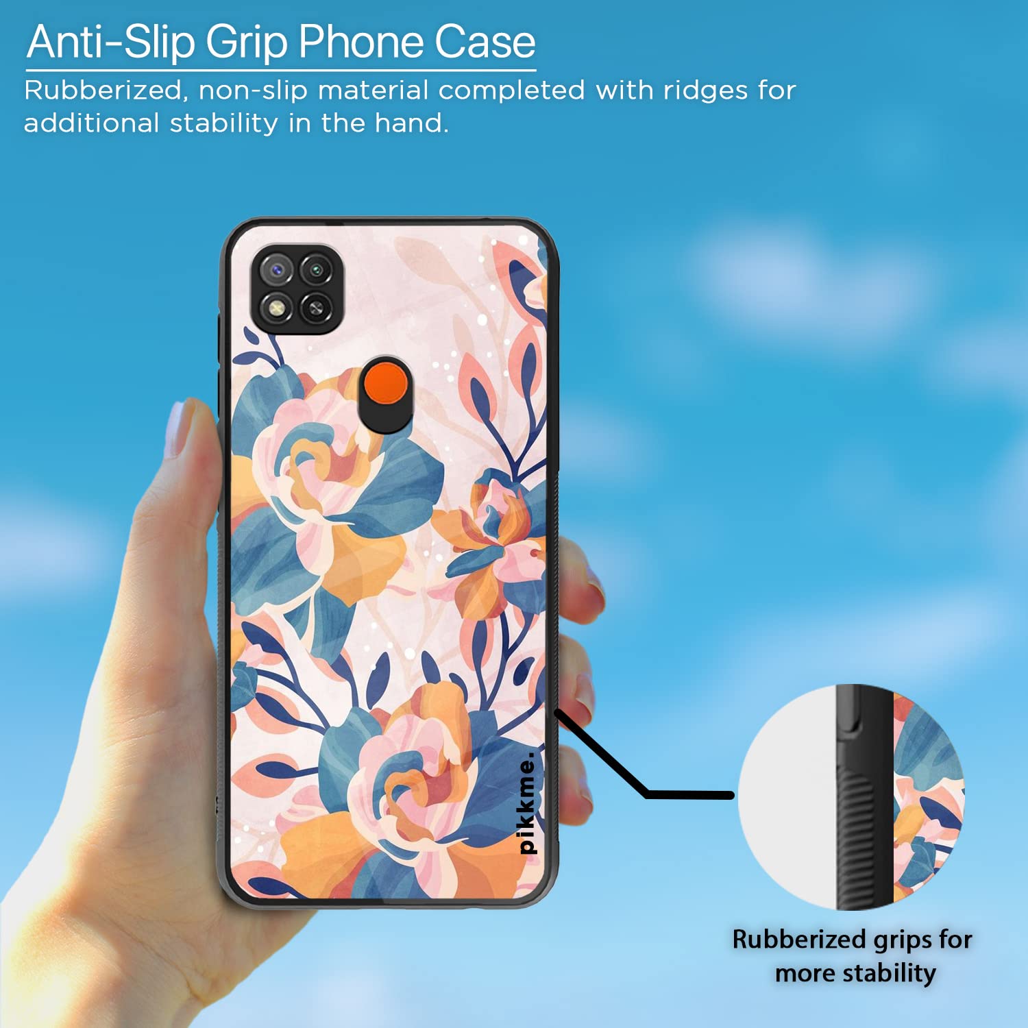 Pikkme Redmi 10A/9, Poco C31 Flower mobile cover – photo 5
