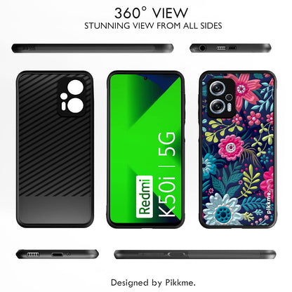 Pikkme Flower back cover for Redmi K50i 5G – photo 2