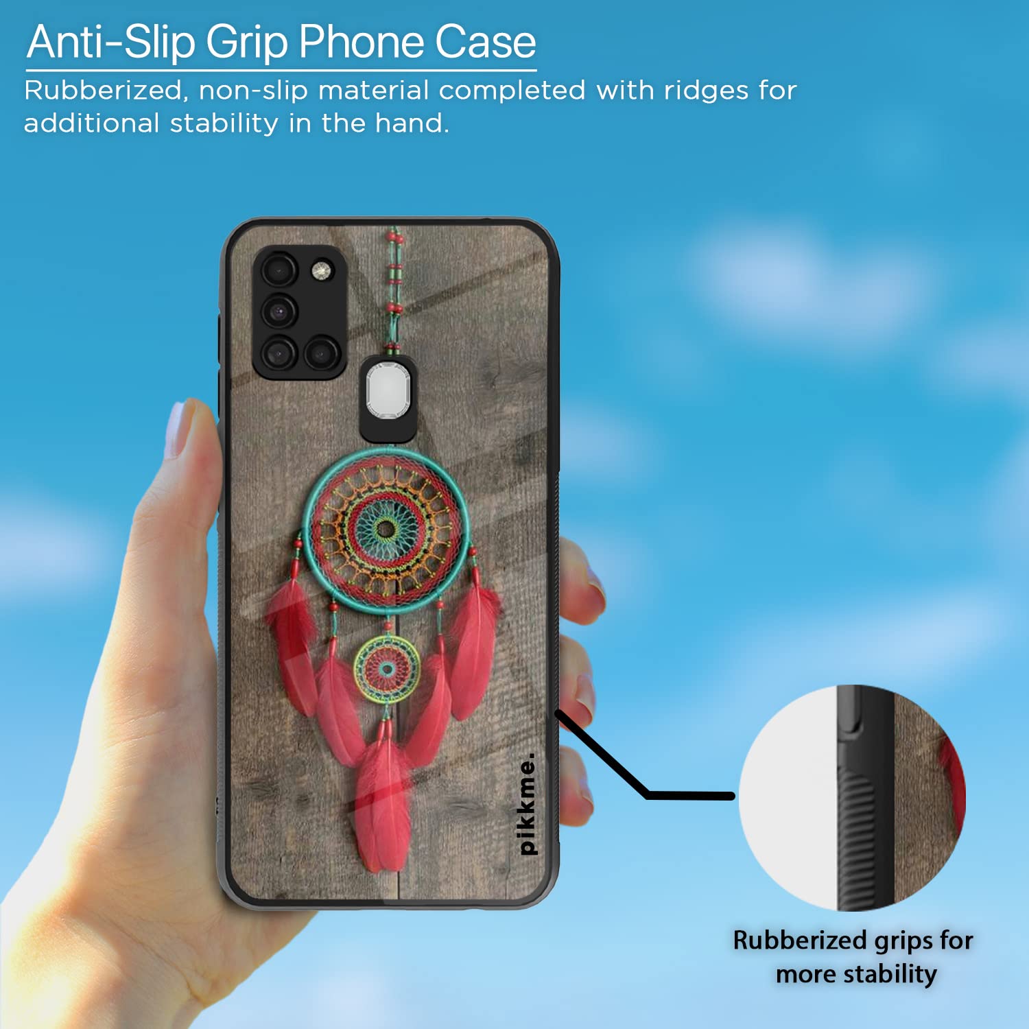 Samsung A21s Flower back cover by Pikkme – photo 5