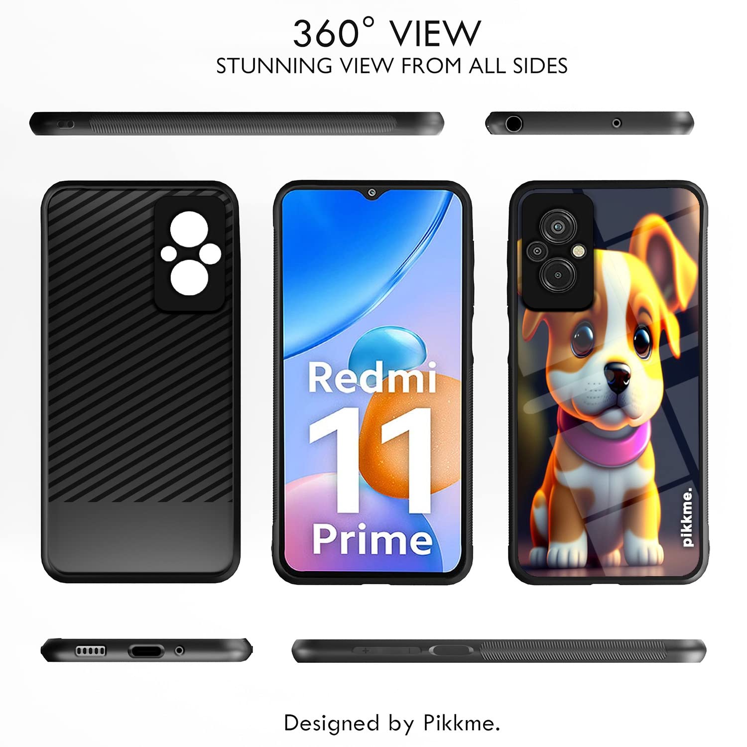 Pikkme Hybrid phone cover for Redmi 11 Prime 4G – photo 2